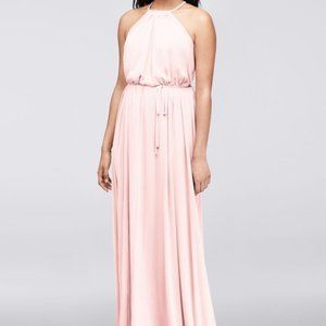 David's Bridal Chiffon Bridesmaids Dress
